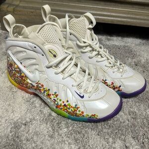 Nike Air Foamposite “White Fruity Pebbles”